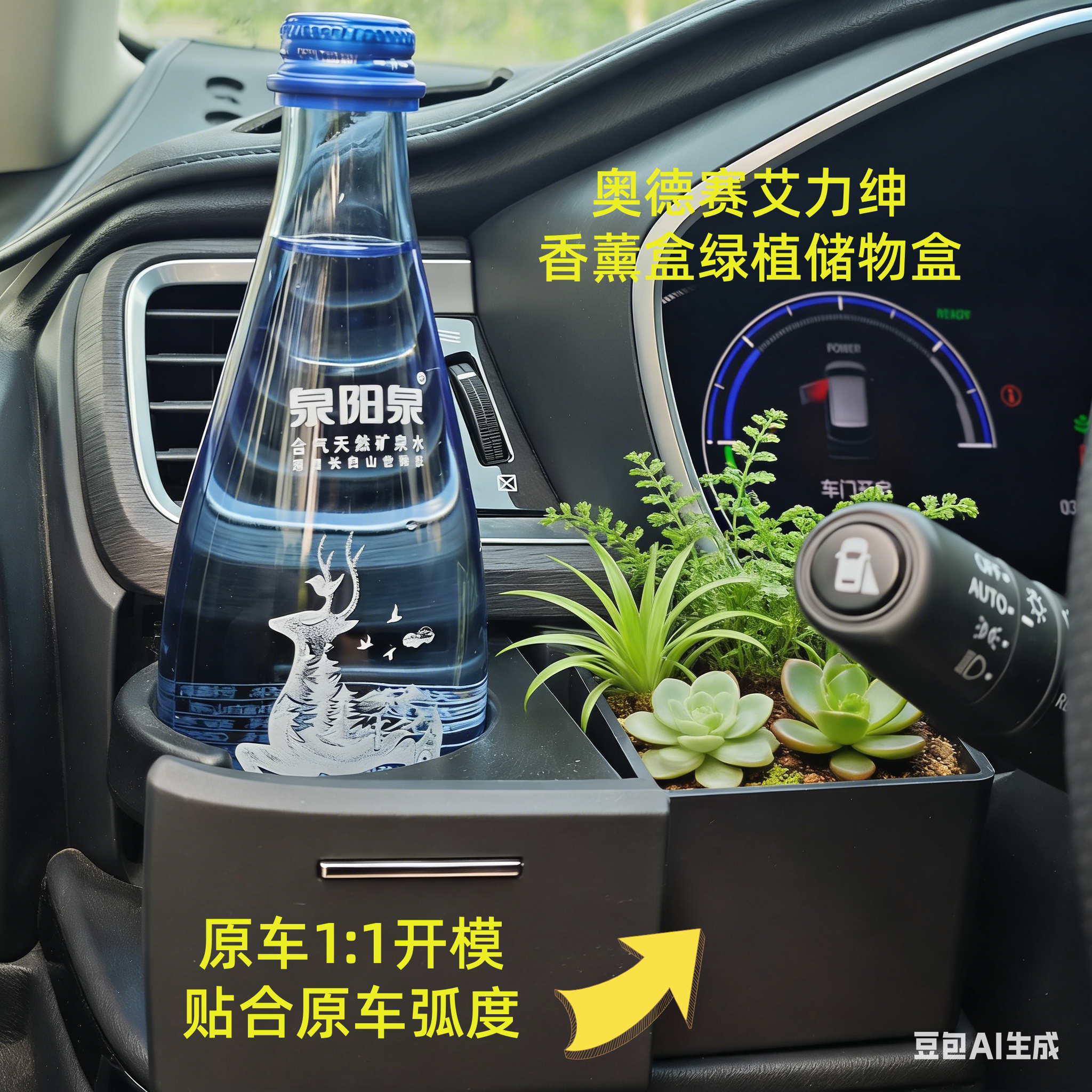 本田奥德赛车载香薰盒储物盒