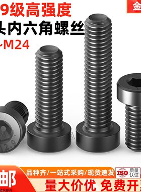 12.9级合金钢高强度薄头内六角