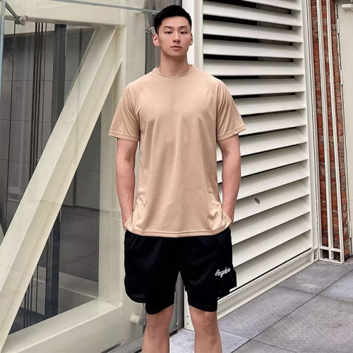 STNP美式假两件刺绣小标四分裤