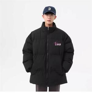 9976A4 蜘蛛印花立领面包棉服 加厚保暖 2023AW BRSLAB