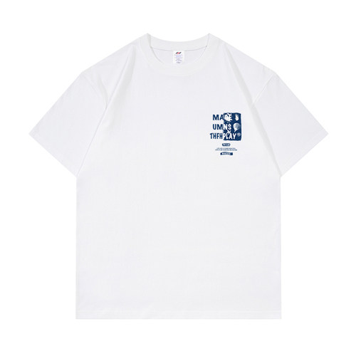 BRSLAB 纯棉短袖套图吸汗T恤 美式潮服纯棉重磅230g