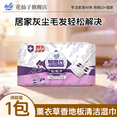 花仙子除尘除菌湿拖巾