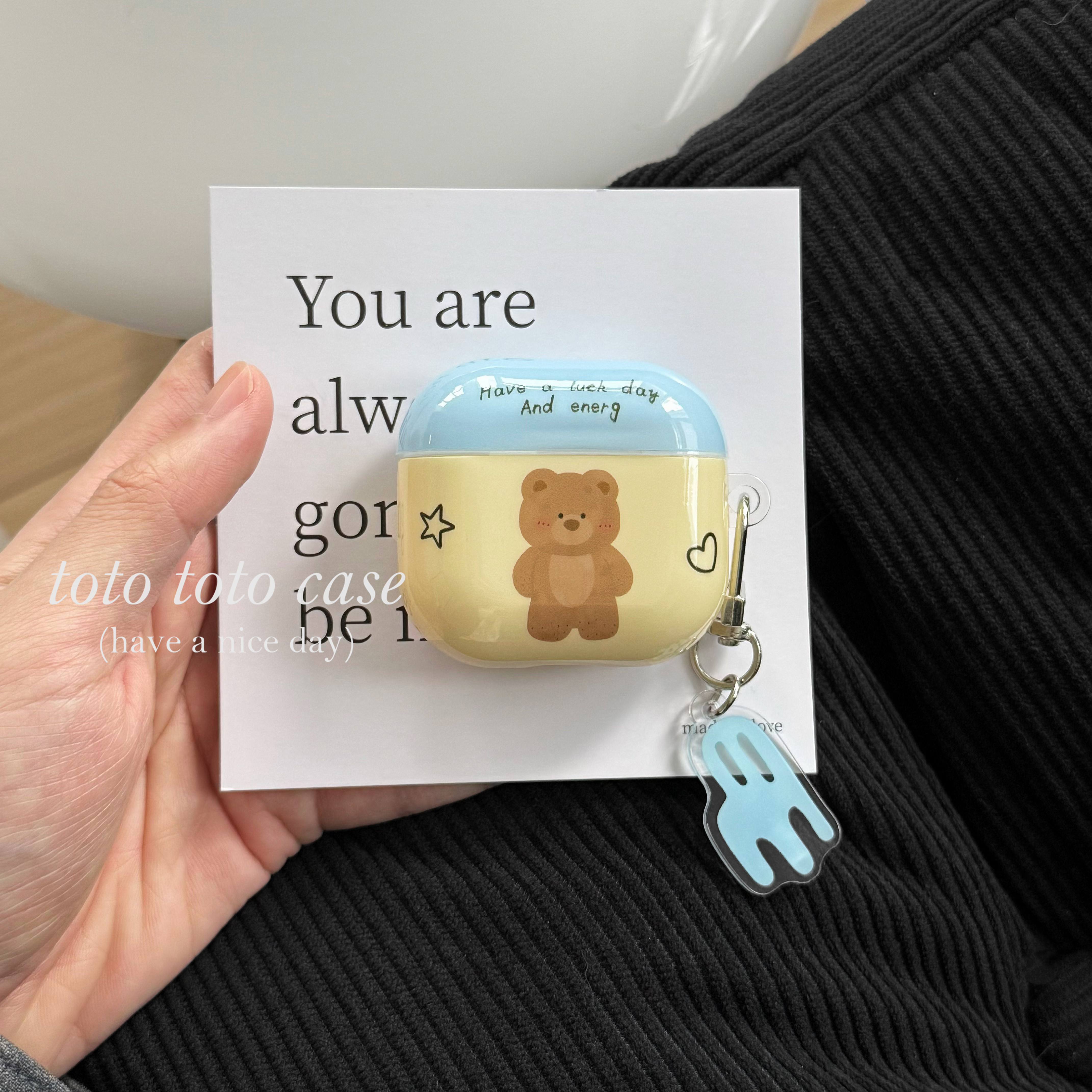 airpods小众ins可爱小熊耳机壳