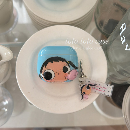 吹泡泡小玉适用Airpods4代耳机套