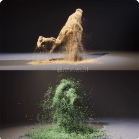 UE4虚幻5Character Body FX Vol. 2角色消散消亡模拟Niagara特效