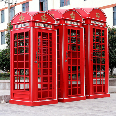 储物柜电话亭摆件网红门