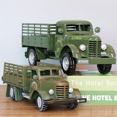 复古铁艺哈雷摩托车吉普