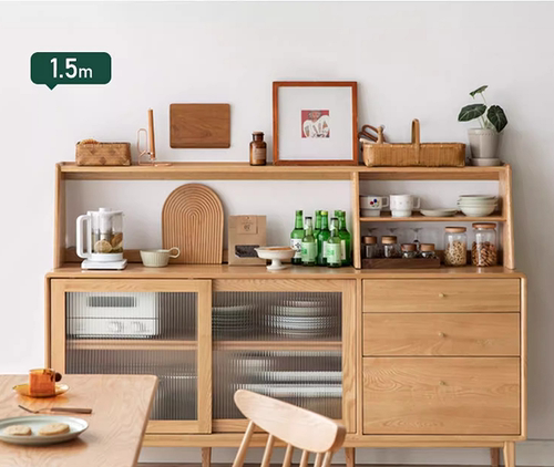 北欧储物实木环保餐边柜