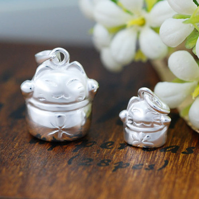 招财猫时尚风饰品项链泰银