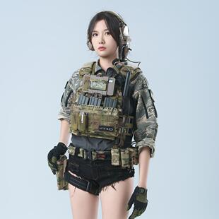 BAC黑灰工业ABU迷彩多功能战术裤 作训套服男士 户外作训服 TRN