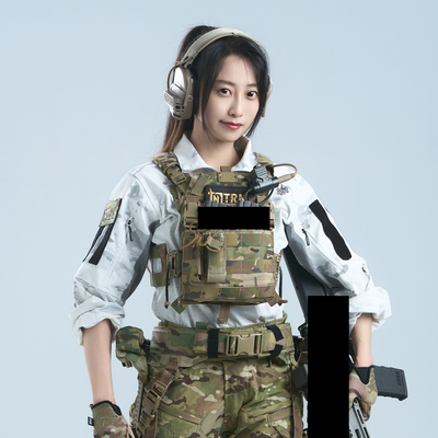 [TRN] MCAP 雪地迷彩 透气蛙服 宽袖作训服 春秋