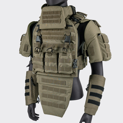 TRN BAC黑灰工业 战术手甲 护臂 臂甲 molle