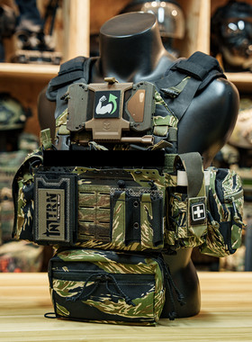 【TRN】 BAC复刻 虎斑JPC2.0 molle 包具 轻量化战术背心黑灰工业