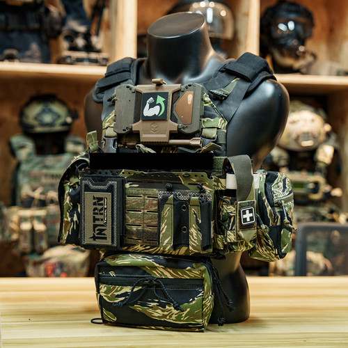 【TRN】 BAC复刻 虎斑JPC2.0 molle 包具 轻量化战术背心黑灰工业