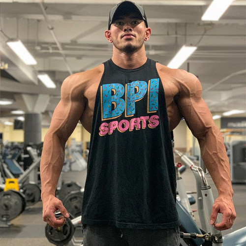 健身肌肉男训练坎肩大码宽松背心
