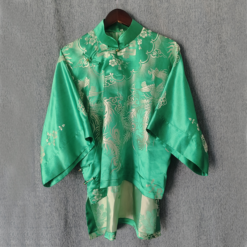 高奢老料二大衫人絲香云紗博古衫