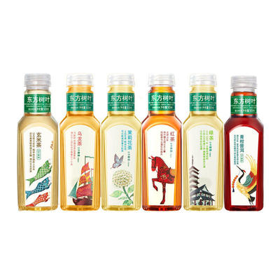 农夫山泉东方树叶茉莉花茶500ml*15瓶整箱装无糖茶饮料多省包邮