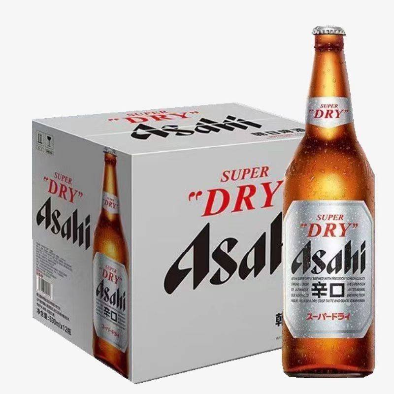 【2箱】Asahi/朝日麒麟超爽系列生啤酒630ml*12瓶整箱超爽啤酒图片