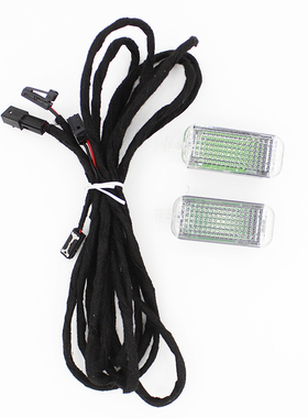 适用大众19-23款宝来BORA脚灯加装新宝来脚窝脚底灯改装无损安装