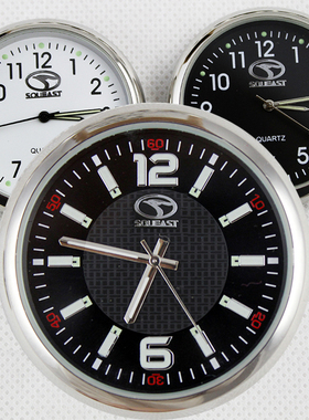 适用东南车载时钟东南菱悦石英表东南菱悦改装车内饰品摆件DX3DX7