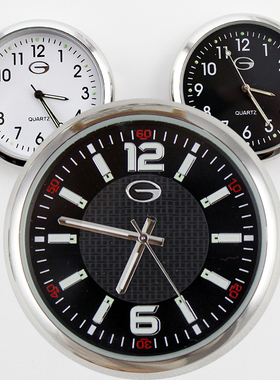 适用广汽传奇车用GS5 GS4GS8速博改装加装圆表手表时钟仪表内饰祺