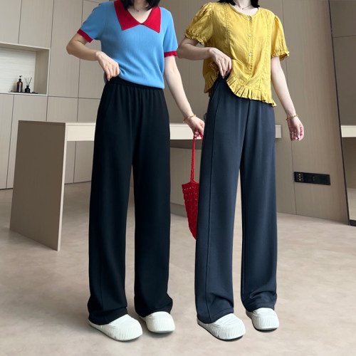 天丝直筒裤女夏季薄款透气