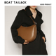 2025新款 BOAT TAIL&CK美拉德风真皮半圆单肩腋下包包女款 斜挎包