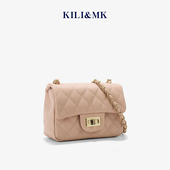 BOAT 鱼子酱菱格链条斜挎包 2025新款 TAIL&CK春季 流行小包包女款