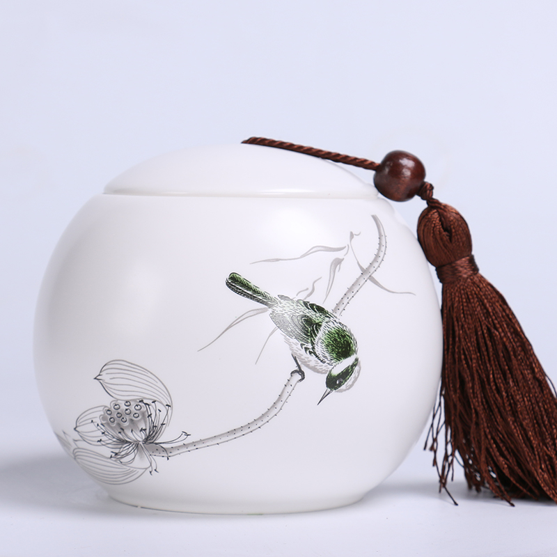 茶叶罐陶瓷大号普洱通用包装盒