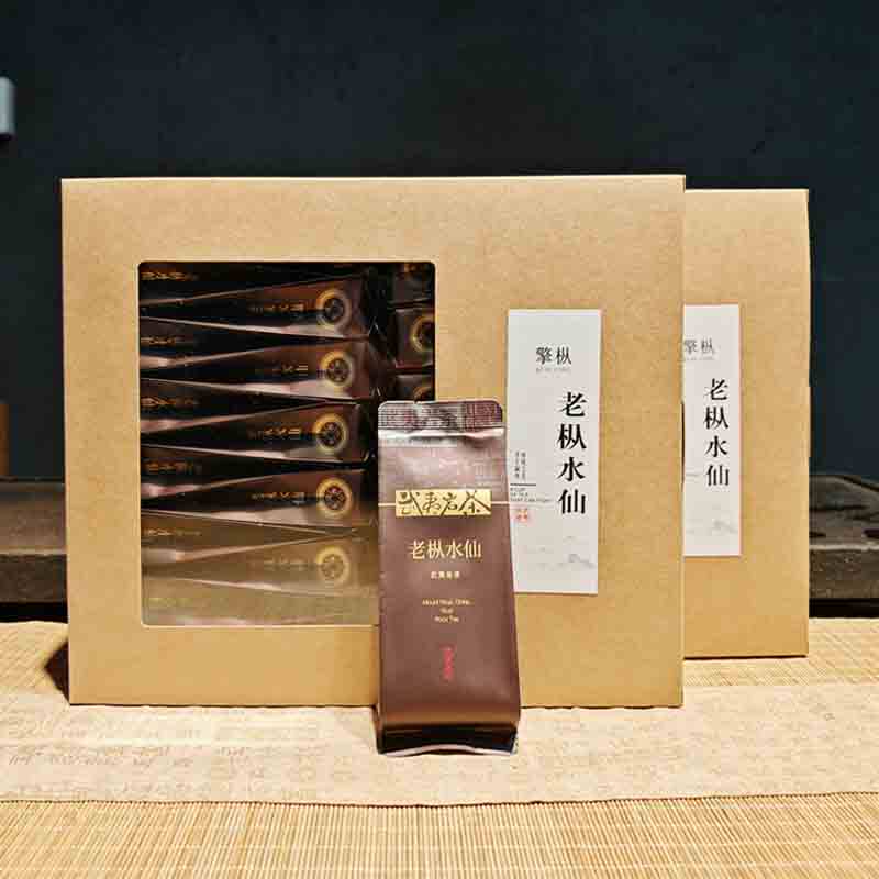 熹枞2026新茶武夷岩茶老枞水仙碳焙乌龙茶叶大红袍黄玫瑰盒装500g