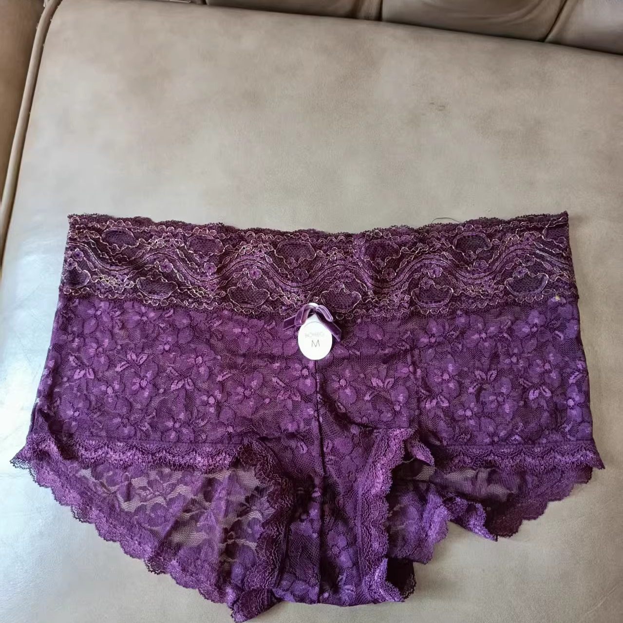 艾塔丽丝    欧美女士内裤蕾丝性感三角裤适合臀围3031