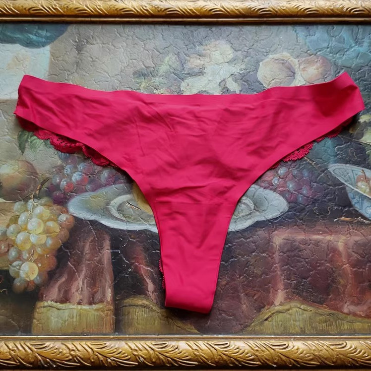 艾塔丽丝  德国ENSOR* 女士内裤蕾丝丝滑性感丁字裤适合臀围3031