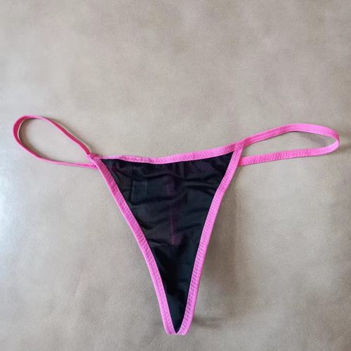 艾塔丽丝   欧美女士内裤网纱性感丁字裤适合臀围2829