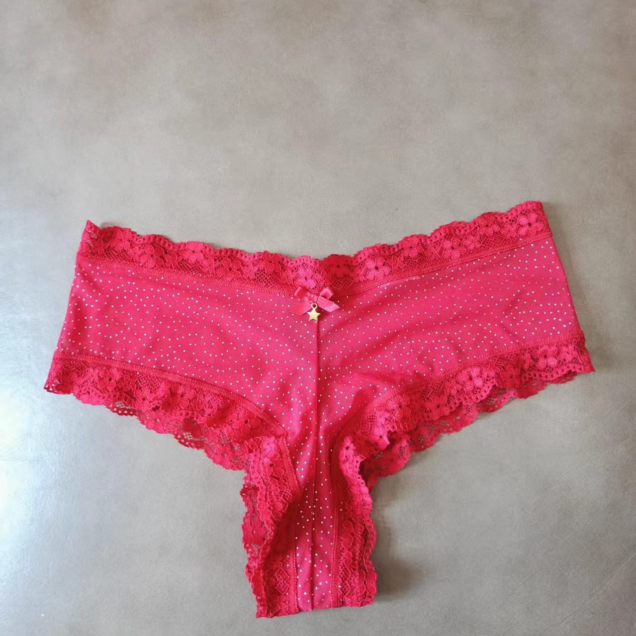 艾塔丽丝     欧美女士内裤网纱性感三角裤适合臀围2728