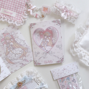 原创设计小叽花嫁系列打包出卡小物少女心粉色卡头封口贴包装头卡