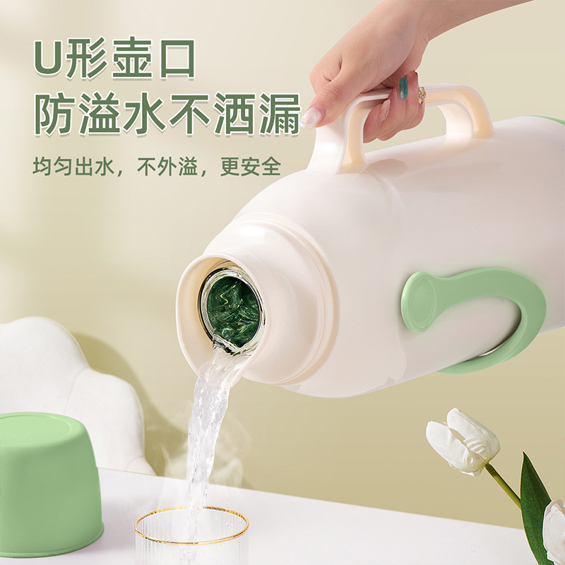 热水瓶家用保温壶开水暖水壶茶瓶小茶壶大容量3.2L学生保温瓶jeko