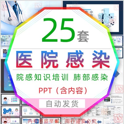 院感知识培训PPT模板医院肺部感染护理防控措施课件院内感染问题