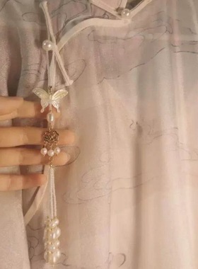 挂件长流苏饰品国风新中式挂坠