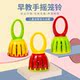 早教手鼓奥尔夫乐器笼铃铛儿童音乐玩具启蒙教具摇铃宝宝追听训练