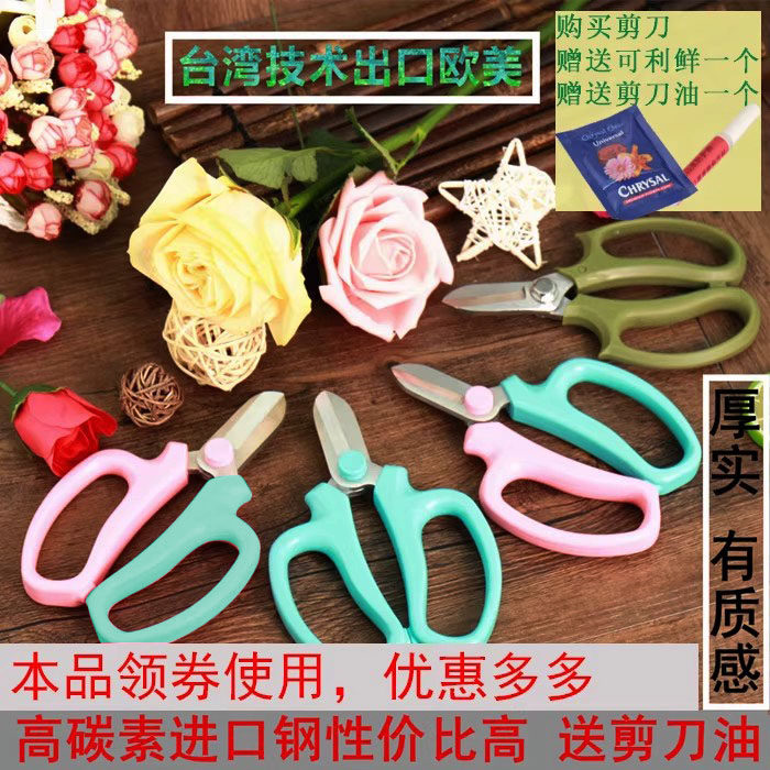 包邮花剪园艺剪刀修枝剪枝剪园艺工具插花修剪花绿植鲜花花艺剪