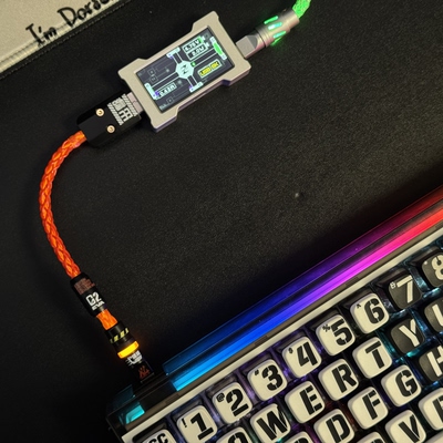 eva二号机配色客制化单晶铜发光短线hub专用8k电竞键盘线可定制