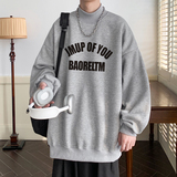 W912A-P50控682025冬装重磅美式字母加绒半高领卫衣外套，女装短外套，电商A025