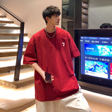 酒红色