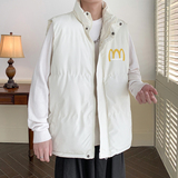 B336A-P68控882025冬季马甲棉衣加厚坎肩外套高街无袖棉服，男装棉衣，电商A025