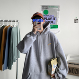 2026秋冬彩虹印花宽松加绒连帽卫衣大码情侣A025-W132-P50控68，男装卫衣，电商A025
