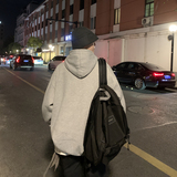 2021创意雪山字母连帽加绒卫衣大码A025-W155-P50控68，男装卫衣，电商A025