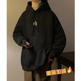 重磅加绒加厚直播品质大板型2022美式基础字母连帽卫衣W570-P60，男装卫衣，电商A025