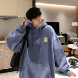 2026秋装小标笑脸印花宽松连帽卫衣外套港风A025-W526-P50控68，女装短外套，电商A025