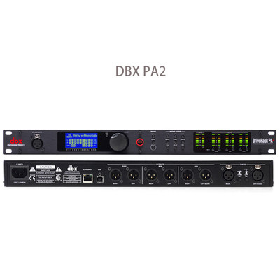DBX260 VENU360 PA2均衡延时分频舞台演出专业数字音频音箱处理器