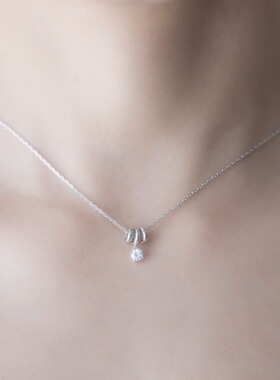 弥音原作 三念情愫项链S925纯银锁骨链女生配饰轻奢小众简约送礼